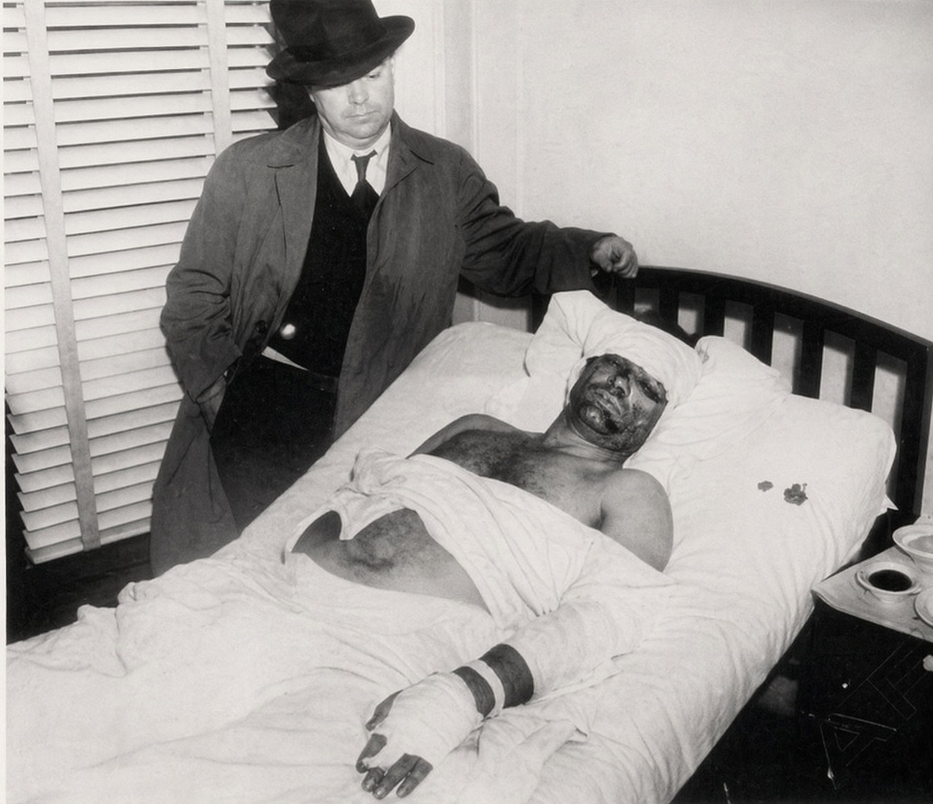 Detective Campbell with Matt Kimes